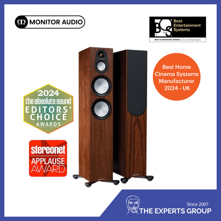 Monitor Audio Silver 300 7G Home Theatre Floorstanding Speaker (2