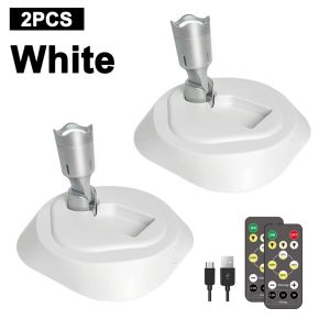 Wireless LED Spotlight Remoteable Paintings Artwork Decor Wall Light Dimmable 3 Color Rechargeable Night Light for Corridor Aisle Living Room