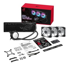 Asus ROG RYUO III ARGB Series AIO CPU Liquid Cooler - Black/White