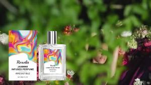 Roxelis Jasmine Fresh Perfume Naturally fragrant and elegantly charming this portable niche perfume for women leaves a lasting scent