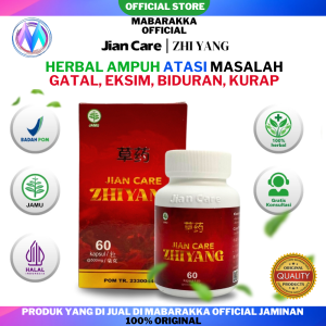 jiancare zhiyang original obat herbal atasi Gatal alergi kudis kurap mengobati dari dalam asli
