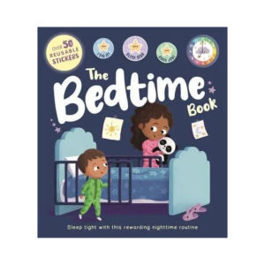 Bedtime Board Book For Kids To Learn About Night Time Routine With 50+ Reusable Stickers