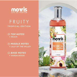TomatoMochi ~ Morris Eau De Parfum Tropical Edition 110ml/Parfum Wanita