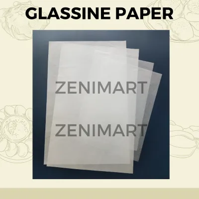 Glassine Paper | 9x13 and 12x18 inches | Baked products | 100pcs | Zenimart