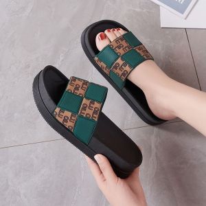 [Free Shipping] 2026 Thickened Drop-Resistant Lightweight Sandals For Dorms Offices And Outdoor Use WomenS Thick-Soled Non-Slip Beach Shoes With Height Enhancement