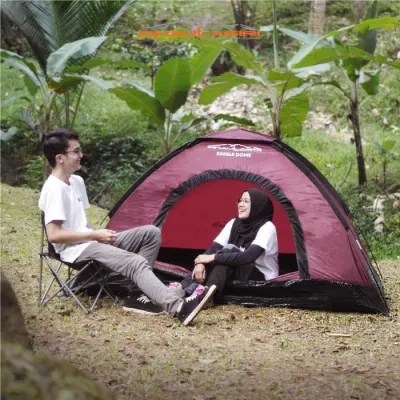 Kaia Hild Tenda oririginal Camping Dhaulagiri Kap 2 Orang DH Single Dome Tent Waterproof