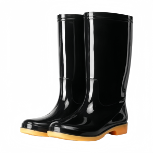 MINUTE Non-slip Womens Long Rain Boots Waterproof High-Top Water Shoes Practical Durable Garden Rain Shoes For OutdoorsKitchenWork