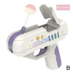 Novelty Sugar Toy with Storage Box Candy Lollipop Sweet Launcher for Children Adult Kid Funny Girlfriends Surprise Gift
