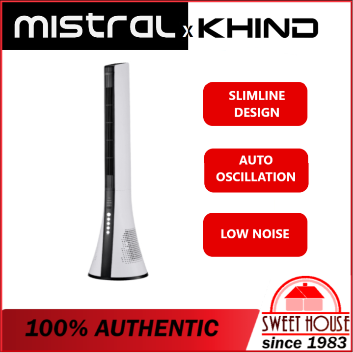 Mistral Tower Fan With Remote Control MFD1803R Lazada