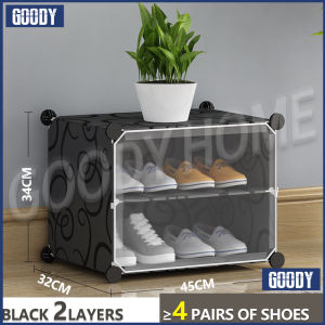 Goody Shoes Cabinet Organizer Dustproof Shoe Storage Rack Heavy Duty Shoe Cabinet with Cover Space Saving Shoe Organisers