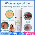 Homeflix Pet wound Rapid Fast Heal Spray, gamot sa Sugat ng aso at pusa, galis, Inhibit bacterial infection of pet wounds and repair Pet skin spray, Pet supplies, Pet Healthcare, Fleas & ticks, Sprays. 