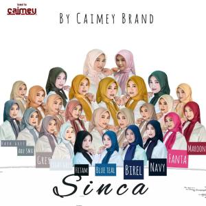 Hijab Segiempat Polos Sinar Glamour Lasercut Tidak Licin Mudah Di Bentuk