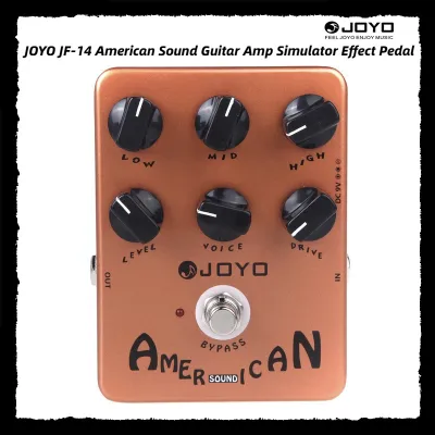 【PH Ready Stock 24h Shipping】JOYO JF-14 American Sound Speaker Simulator The Electric Guitar Single Block True Bypass Guitar Effects Pedal Guitar Accessories
