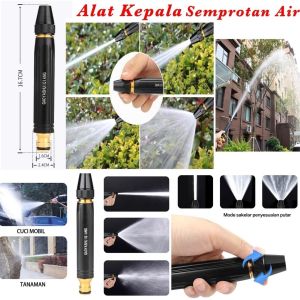 KEPALA SEMPROTAN AIR 3 MODE CUCI MOTOR MOBIL SPRAY STEAM HOSE NOZZLE
