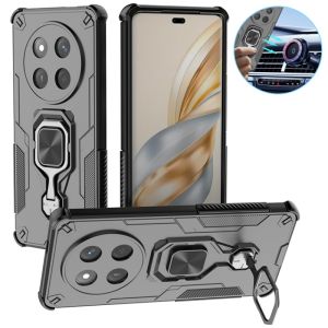 For Honor Magic7 Lite 5G Case Armor Kickstand Shockproof Phone Cover For Honor Magic 7 Lite Car Magnetic Ring Holder Fundas