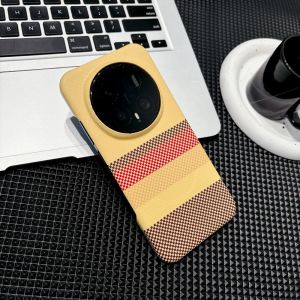 Luxury For Magsafe Half Frame Carbon Fiber Line Texture Phone Case For Honor Magic 8 Pro Wireless Charge Heat Dissipation Cover