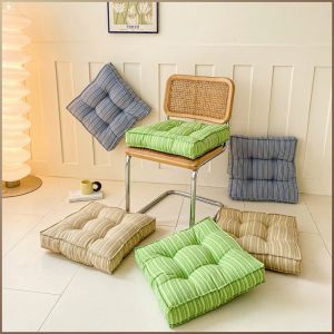 Cushion Good Support Full Filling Core Seat Cushion Reactive Printing and Dyeing Process Elastic Band