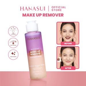HANASUI Waterproof Make Up Remover + Collagen Water | Pembersih Make Up 100ml | Micellar Water
