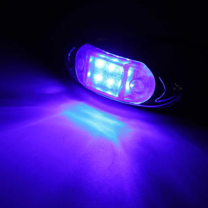 Side Lamp Truck Led Light Universal Truck Side Marker Signal Light Durable Trailer Lorry License Plate Light Lampu Brek Berkelip