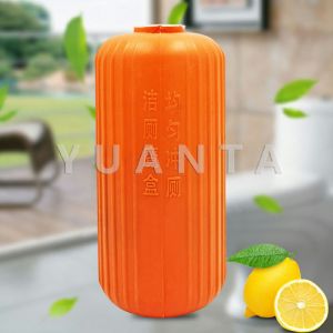 YUANTA ขวดแคปซูลดับกลิ่นชักโครก ดับกลิ่นห้องน้ํา ห้องน้ําหอม น้ําสีฟ้า น้ํายาล้างห้องน้ํา Toilet box