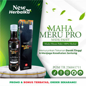 Mahameru Pro Madu Pahit Untuk Lambung Kolesterol Hipertensi Asam Urat 500 gram Bersertifikasi BPOM
