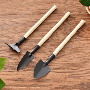 [HÀNG CÓ SẴN] Bộ Cuốc Xẻng Mini Trồng Cây Cảnh - Dụng Cụ 3 Món Chăm Sóc Cây Cảnh Bonsai Làm Vườn Chăm Xương Rồng