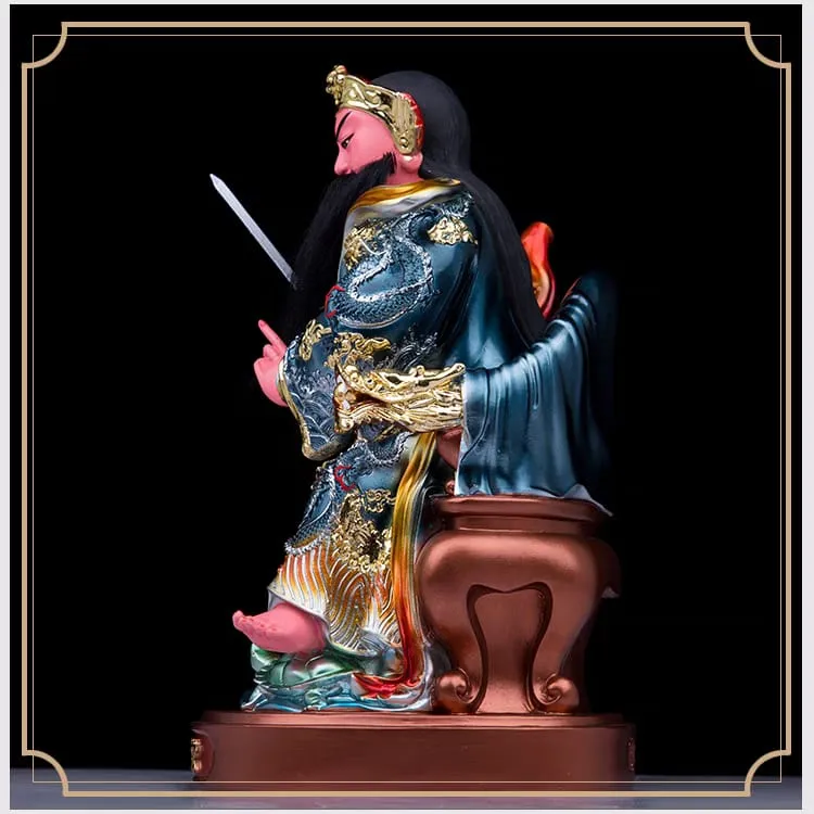 12寸玄天上帝/金缕彩/真武大帝/树脂/上帝公/北极真君/元天上帝Xuan