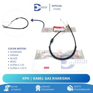 KPH KABEL GAS THROTLLE KHARISMA / KIRANA / SUPRA X 125 / REVO / KABEL GAS / TALI GAS / CABLE GAS