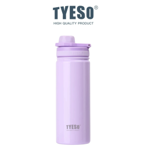 [SG Stock] TYESO New Tumbler Thermos 600ml Sport Bottle With Easy-grip Handle Insulated Water Bottle