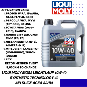 【100% Manufacturer Product】LIQUI MOLY TopTec4100 Genuine Engine Oil 车 黑油 润滑油 机油发动机油Minyak HitamMinyakTulen MinyakKereta