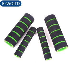 E-WOITD wenfengzhi Quansen 2 Cặp Xe Máy Ghi Đông Xe Đạp Grip + Đòn Bẩy Ly Hợp Phanh Miếng Xốp Mềm