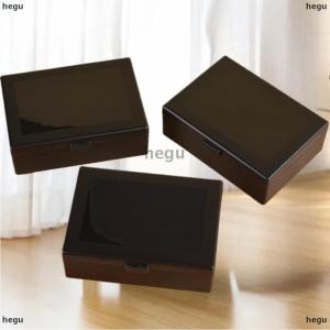 [COD] hegu กล่องเก็บของพลาสติกใสกล่องเก็บการ์ดขนาดเล็กกล่องจัดระเบียบโต๊ะกล่องเครื่องเขียน