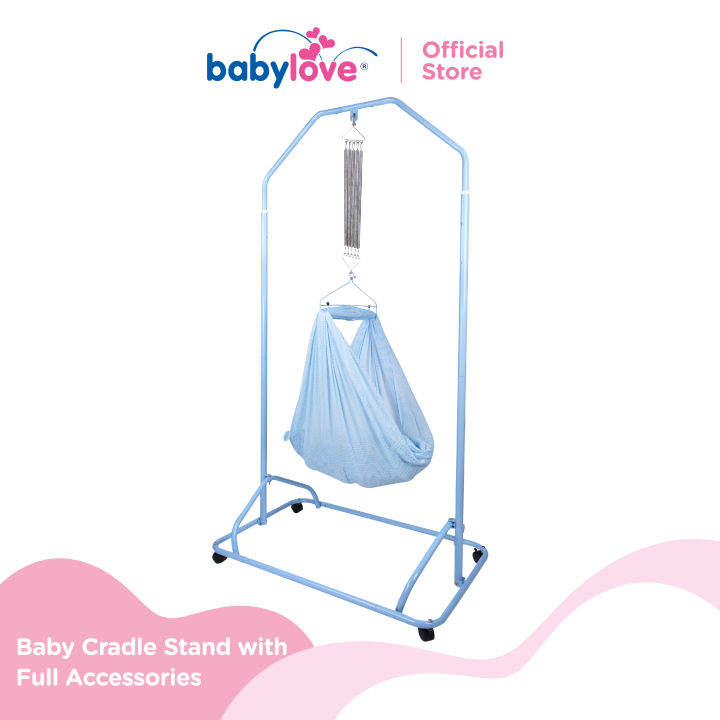 Babylove Baby Cradle Stand with Full Accessories Lazada Singapore