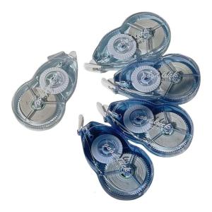 5Pieces Correction Tape Roller 20mX5mm for Crafting Making Scrapbooking Refillable White Correction Tapes Total 100m