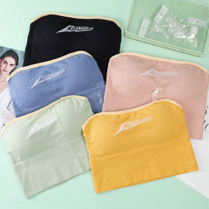 A56 เสื้อชั้นในสตรี เสื้อในผู้หญิง บราCorp Top สายใสปรับได้