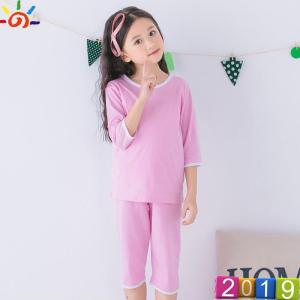 KS105 ชุดนอนเด็ก ชุดนอนเด็กแขนสั้นขาสั้น ชุดนอนเด็กสไตส์เกาหลี 100%COTTON