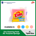 Zim Cleaning Pads - All-Purpose Sponge. 