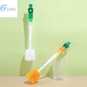 [COD] GUAN ชุดแปรงขวดการ์ตูน5 In1ด้ามยาวแปรงถ้วยอเนกประสงค์ที่บ้านหัวแปรงทำความสะอาดครัว