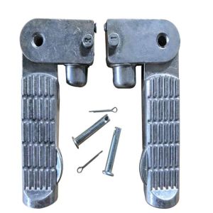SGP Motorcycle Rear Footrest Luminum Alloypedals FOR WAVE 125i and WAVE125s XRM 125 Fit For Yamaha FJR1300 FZ1 FZ6 FZ6R FZ400