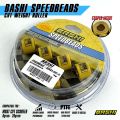 BASHI roller teflon CVT YAMAHA MIO / NOUVO / FINO / XRIDE speedbeads racing cvt yamaha Y01. 