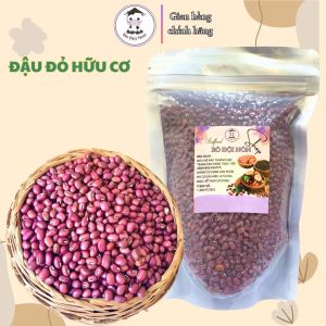 Đậu Đỏ Hữu Cơ 500g Bò Đội Nón