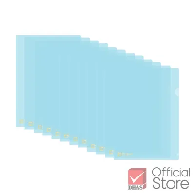 Elephant แฟ้มซอง แฟ้มซองพลาสติกใส A4 รุ่น 405 ความหนามาตรฐาน – จำนวน 1 แพ็ค (12 ซอง)