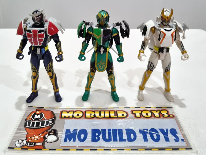 Ac Gaim All 3 ฟิกเกอร์โมเดล ไรเดอร์  ไกมุ ริวเก็น ซันเก็นซึ  เกราะภาค Movie จาก Kamen Rider Gaim &gt; ฟิกเกอร์ & ของเล่นเพื่อการสะสม