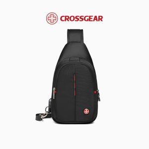 CROSSGEAR Mens Fashion Sports Crossbody Bag Phone Case Casual Shoulder Bag Lightweight Travel Pouch