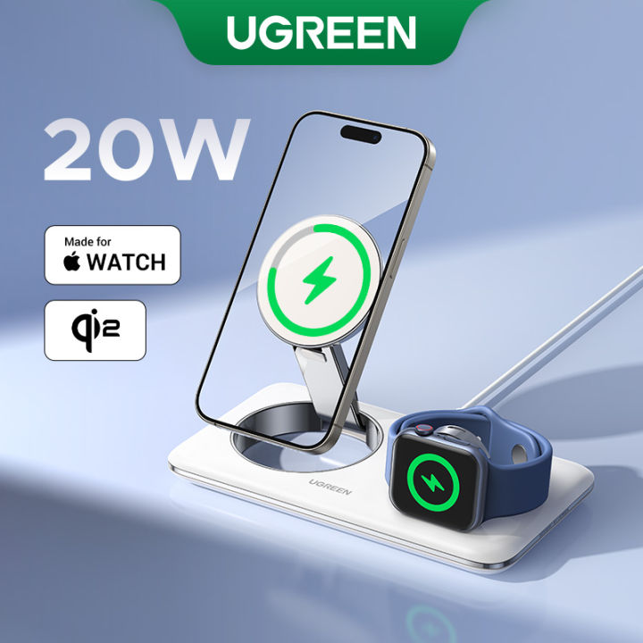 Charger Magsafe Iphone 12 Apple Anker 3-in-1 Cube With MagSafe 15W