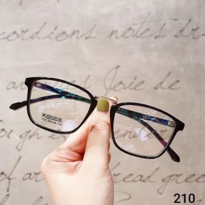 Gọng kính cận vuông nam nữ chất liệu nhựa dẻo nhiều màu- phụ kiện thời trang