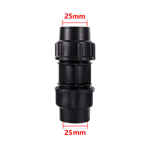 Quick Connector Ball Valve Pe Valve Straight Tee Elbow Outer Diameter 25mm Pipe Connector Irrigation Pipe Water Valve PVC PE Tube Tap Water Splitter Plastic Quick Valve Connector Garden Agriculture Irrigation Water Pipe Fittings