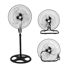 18 Inch Industrial Fan 3in1 Stand/Wall/Floor Fan/Kipas Strong Wind Heavy Duty Fan Aluminium Blades Malaysia Plug High Power Multipurpose Fan