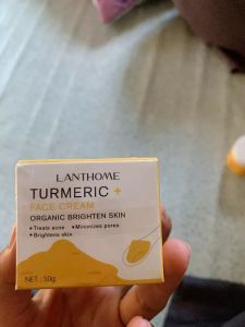 【ราคาถูก】Spot Goods lanthome Turmeric Cream Moisturizing Moisturizing Lotion Face Cream Turmeric Face Cream 5RX11