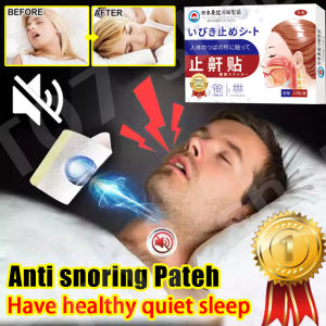 Japan anti snoring patch snoring stickers 12pc/box Reduce Snoring Breathe Better Sleep Better止鼾贴 男女防打呼噜